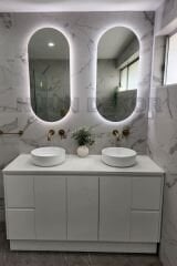 LEDLİ OVAL BANYO AYNASI