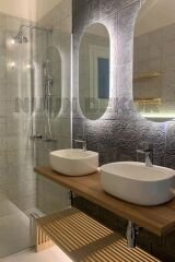 LEDLİ OVAL BANYO AYNASI