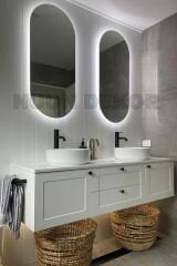 LEDLİ OVAL BANYO AYNASI