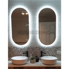 LEDLİ OVAL BANYO AYNASI